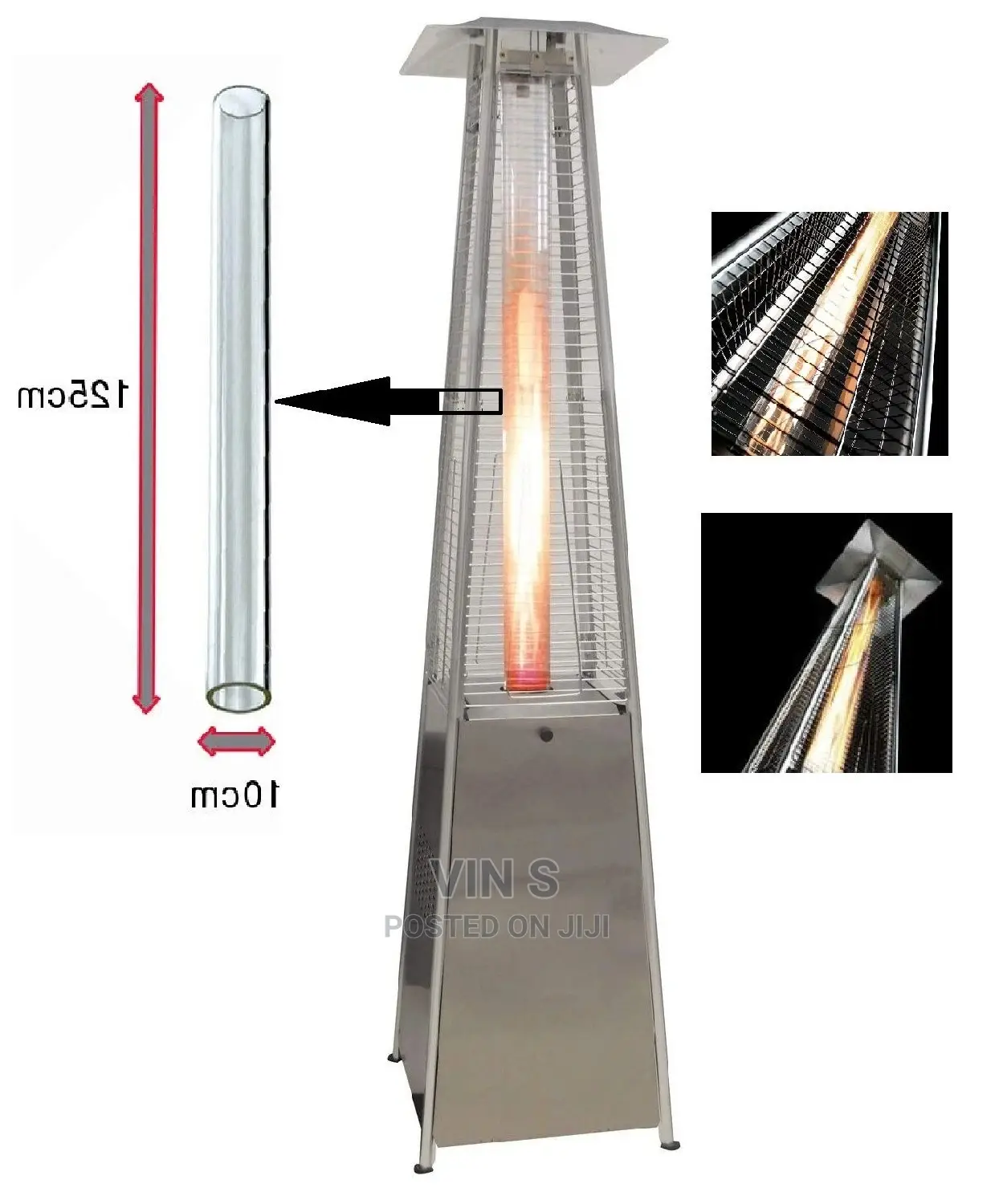 Pyramid Gas Patio Heaters Glass Tube Replacements^