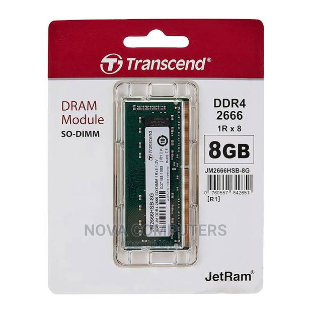 Transcend Laptop Ram Ddr4 8gb 2666 - main view