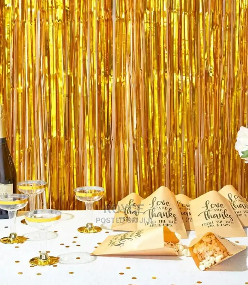 Foil Fringe Curtain