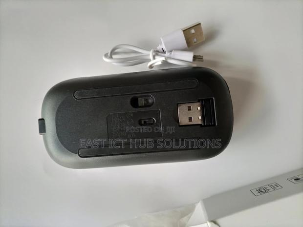 Quality Rechargeable Wireless Mouse , Sleek Stylish Design - thumbnail 4
