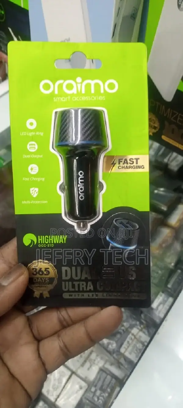 Oraimo Car Charging Adapter