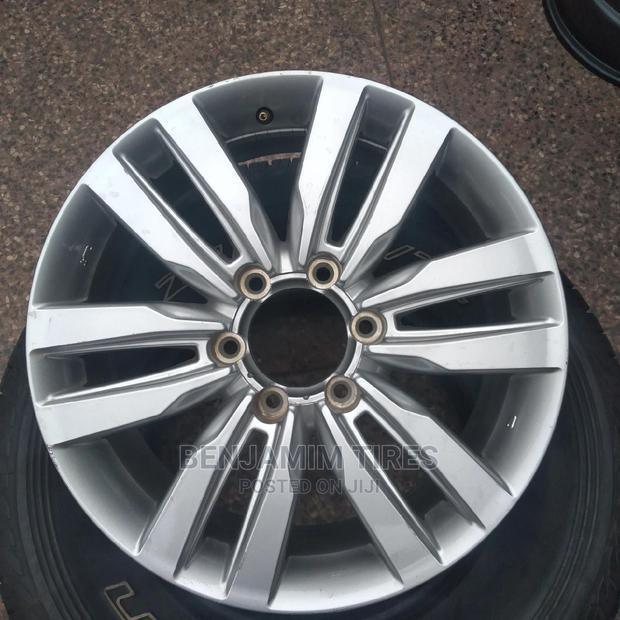 Original Rim Size 18 Inch for Isuzu Mux.