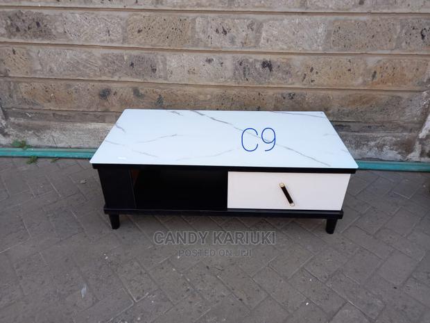 Elegant Glass Top Coffee Table - main view
