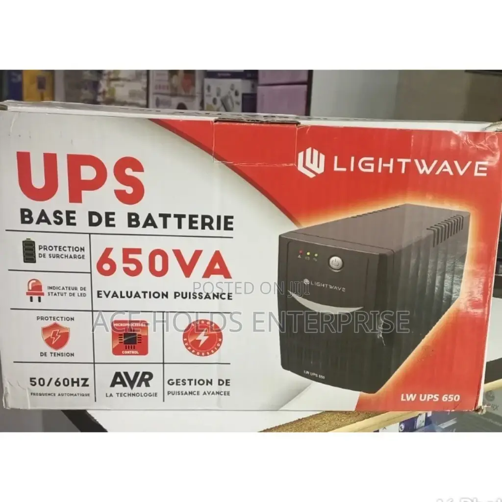 Lightwave 650 Va Ups Battery