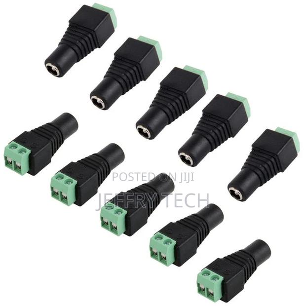 Generic 10 PCS CCTV DC Power Female Jack Connector