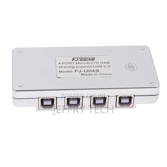 Generic 4port USB 2.0 Auto Sharing Switch HUB Adapter Printe