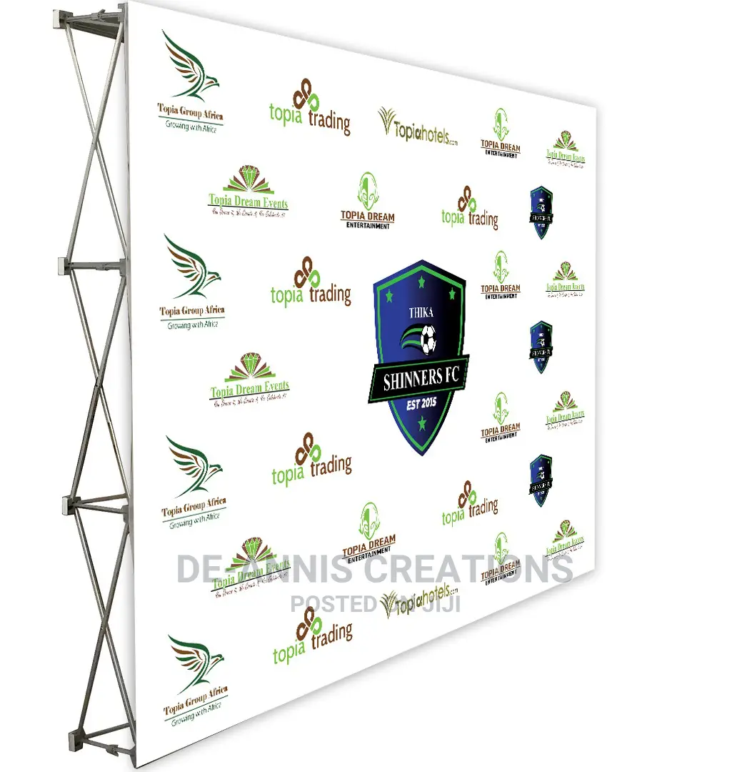 2*2 Media Backdrop Banner.