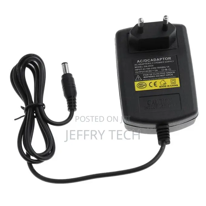 Generic EU Plug AC 100v-240v to DC9V 2A Power Supply Charger