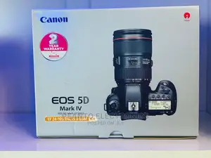 Canon Eos 5d Mark Iv DSLR Camera With 24-105mm F/4l Ii Lens