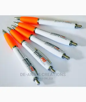 Branded Pen With Silver Tip