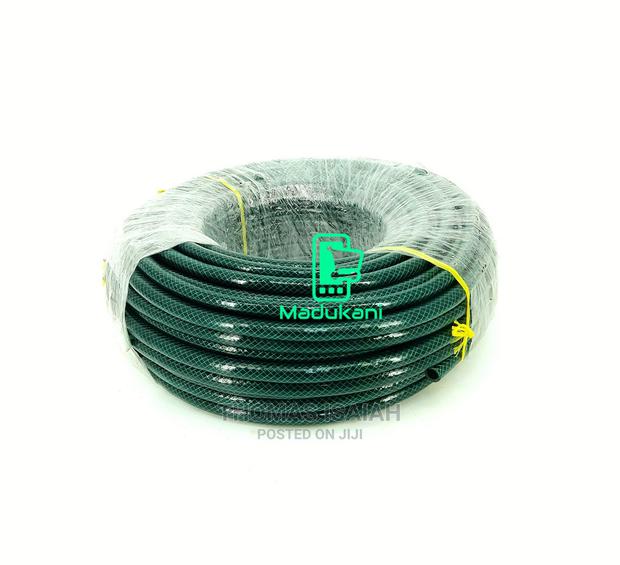 50m Half Inch Green Braided Heavy Duty Hose Pipe