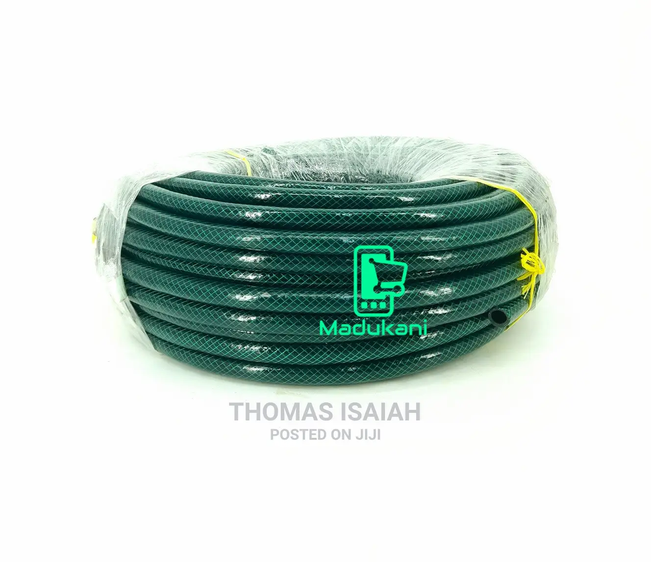 50m Half Inch Green Braided Heavy Duty Hose Pipe