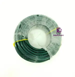 50m Half Inch Green Braided Heavy Duty Hose Pipe