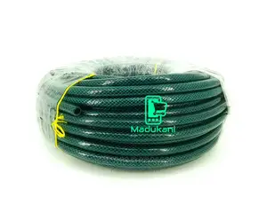 50m Half Inch Green Braided Heavy Duty Hose Pipe