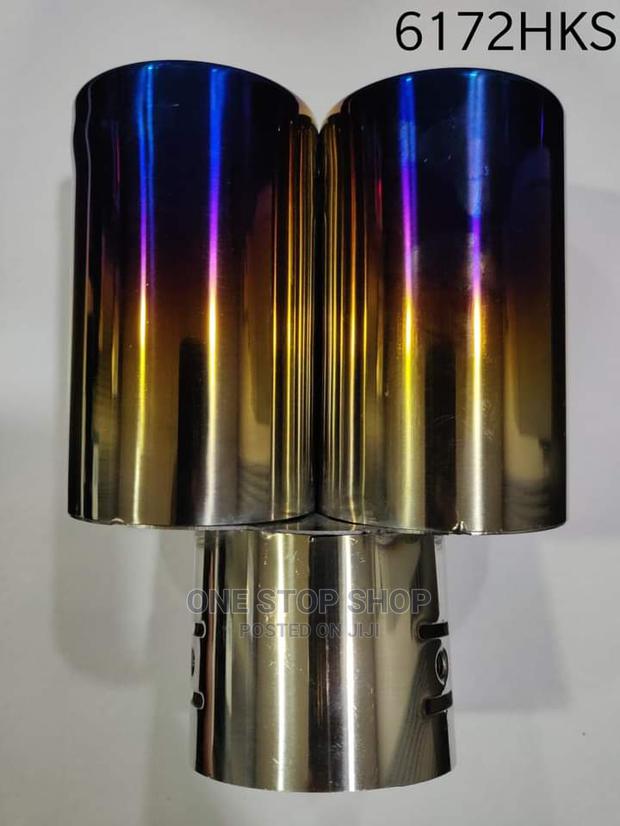 NEW HKS Decorations Double End Exhaust