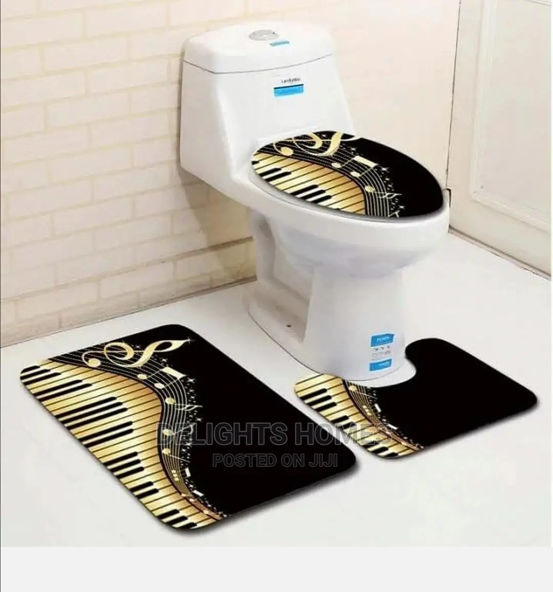 3pcs Toilet Mats