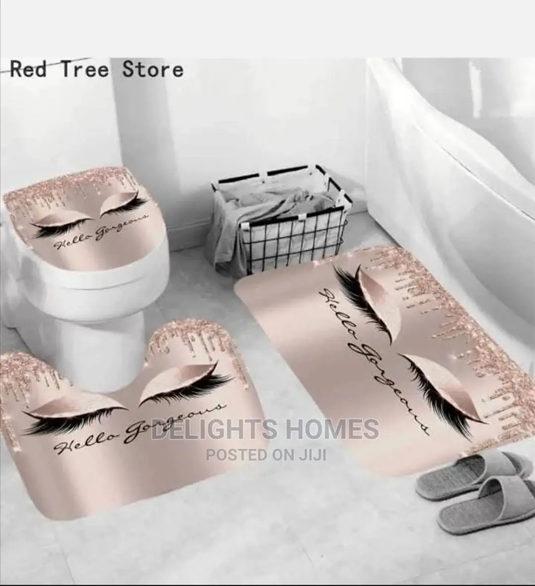 3pcs Toilet Mats