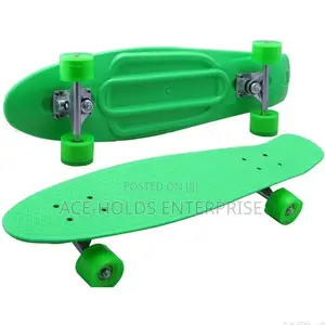 Brand New Skating Board With Rubber Wheels