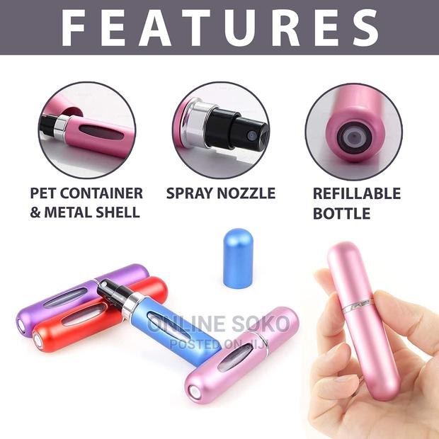 Mini Portable Refillable Cologne Perfume Sprayer Bottles - thumbnail 3