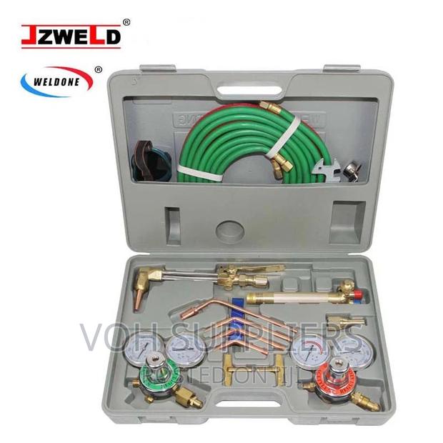 Oxygen Acetylene Welding Cutting Torch Kit, Oxygen Brazing P - main view
