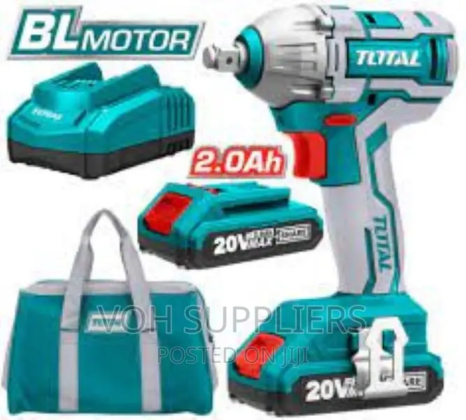 TOTAL IMPACT WRENCH Li - Ion 20V / 2ah / 300nm (TIWLI2001)
