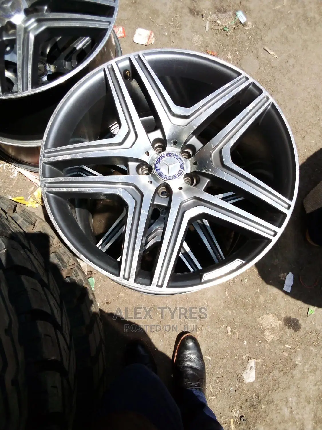 Size 22 Mercedes Benz Original Sports Rim
