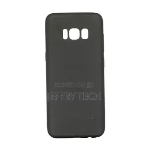 Generic Samsung S8 Silicone Cover -Black