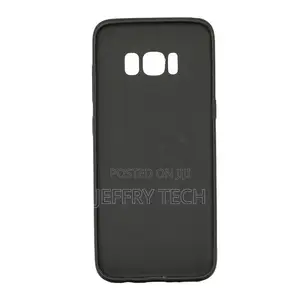 Generic Samsung S8 Silicone Cover -Black