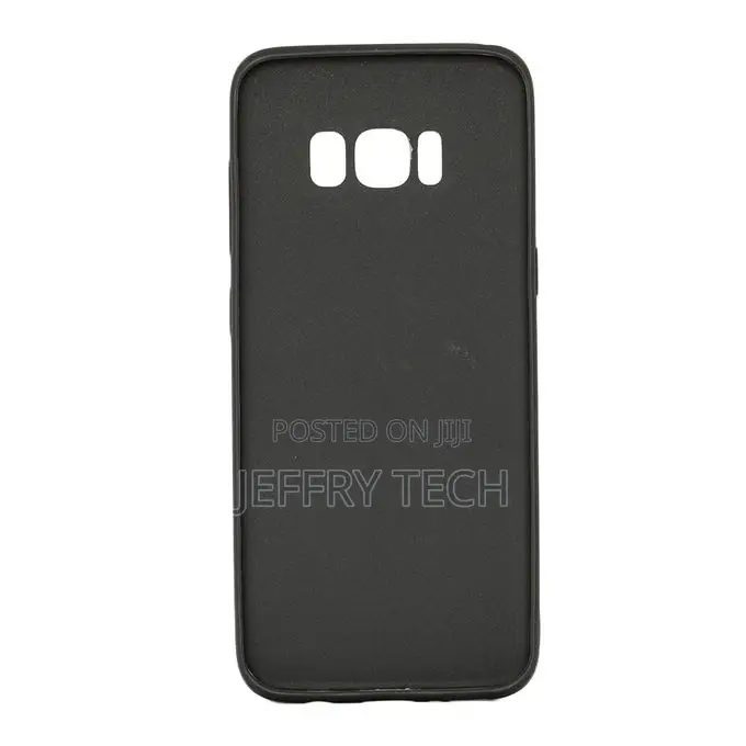 Generic Samsung S8 Silicone Cover -Black