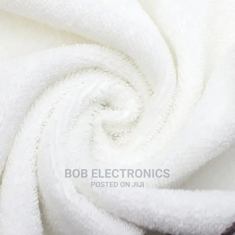 White 3 Piece Cotton Towels