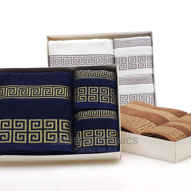 Blue 3 Set Bath Towels - main view