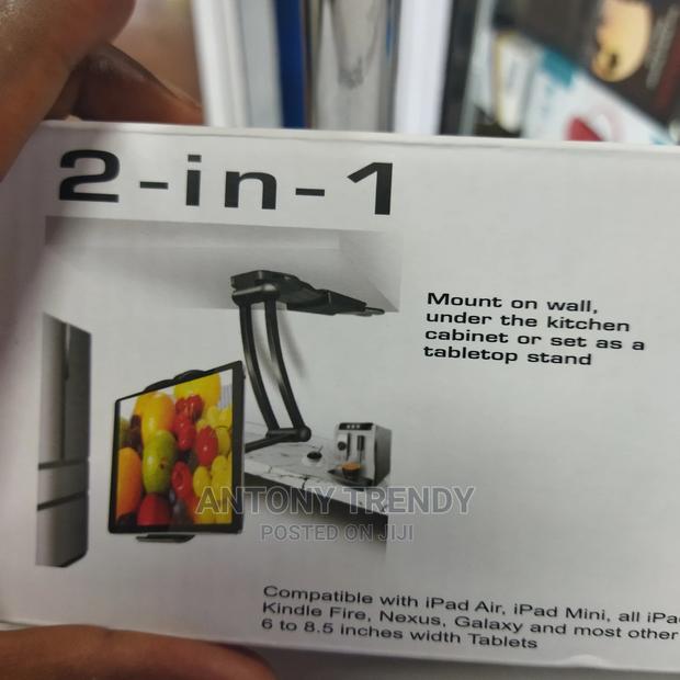Kitchen Tablet Holder 2 In One For All Tablets And Phones - main view