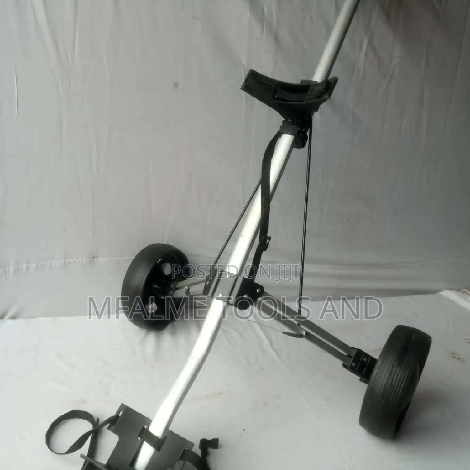Golf Trolleys - 2 Wheels Light WGHT Alumi/Iron Frame - Ex-Uk