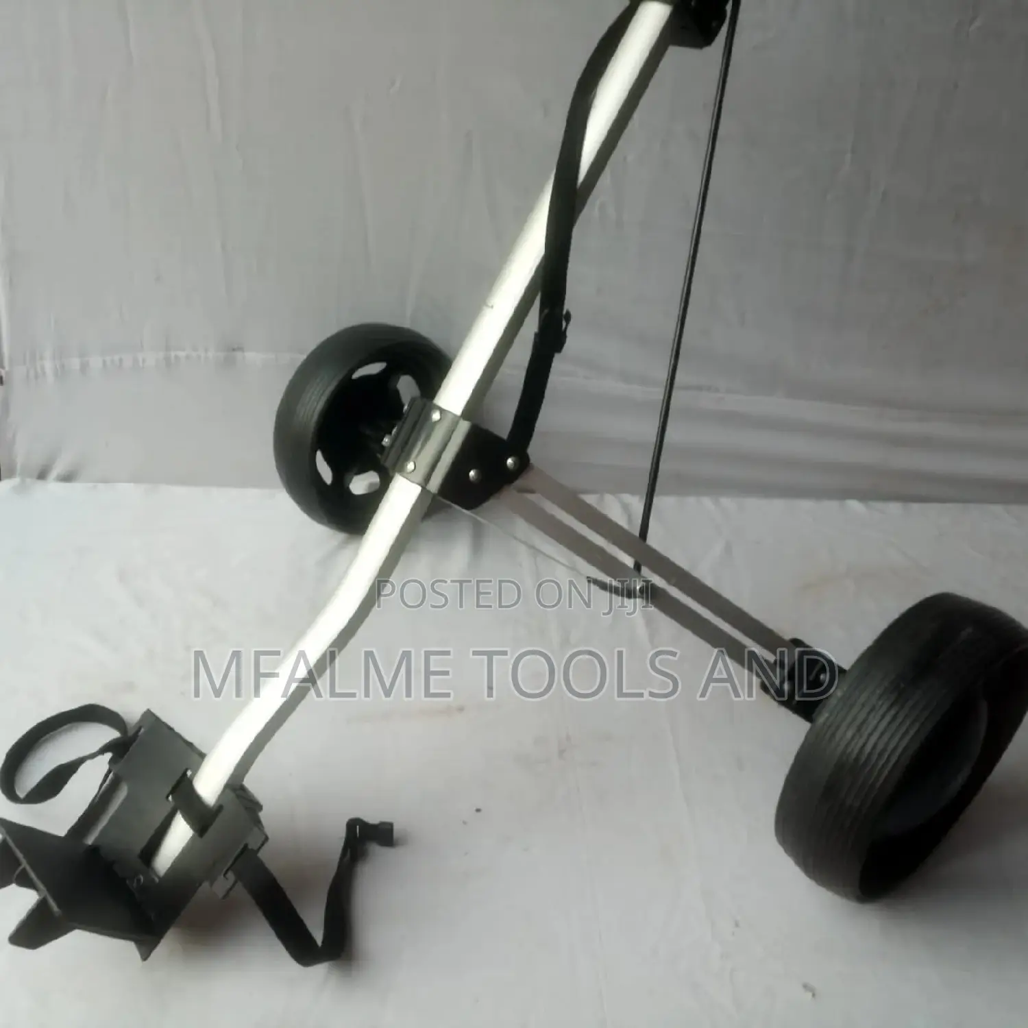Golf Trolleys - 2 Wheels Light WGHT Alumi/Iron Frame - Ex-Uk