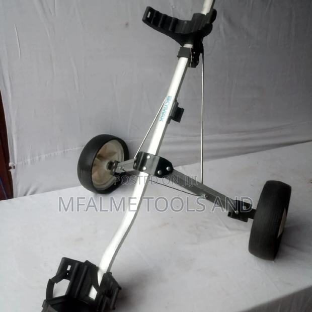 Golf Trolleys - 2 Wheels Light WGHT Alumi/Iron Frame - Ex-Uk