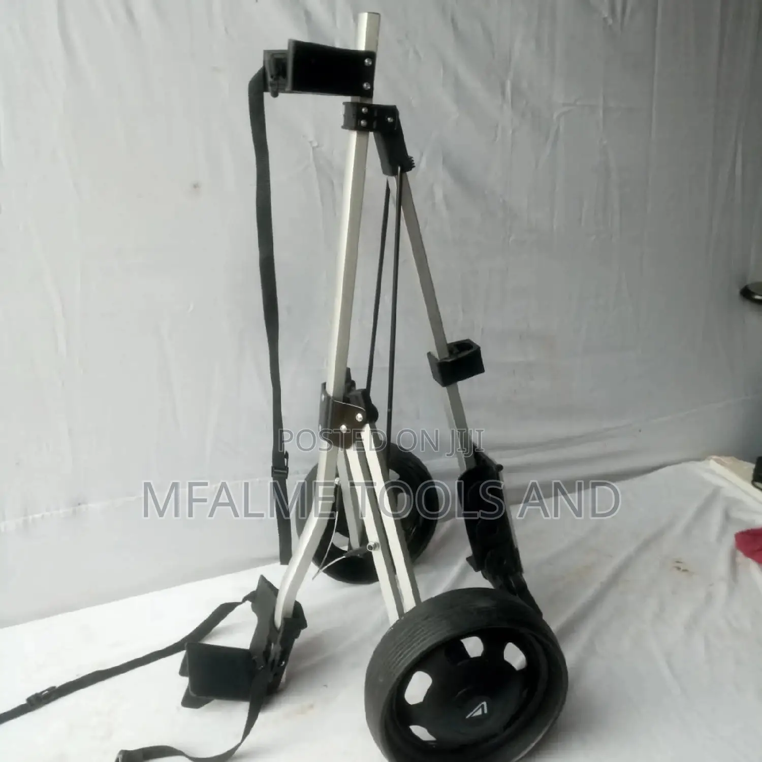Golf Trolleys - 2 Wheels Light WGHT Alumi/Iron Frame - Ex-Uk