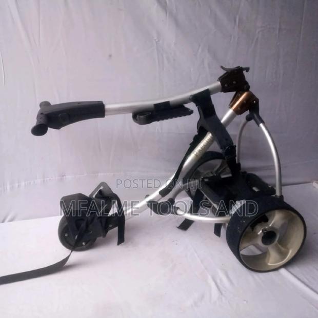 Golf Trolleys - Electric 3 Wheels Alumin Foldable - Ex-Uk