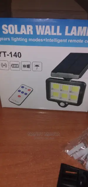 Solar Wall Lamp With Remote Control