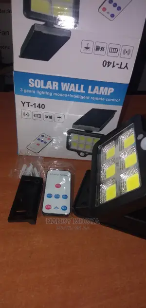 Solar Wall Lamp With Remote Control