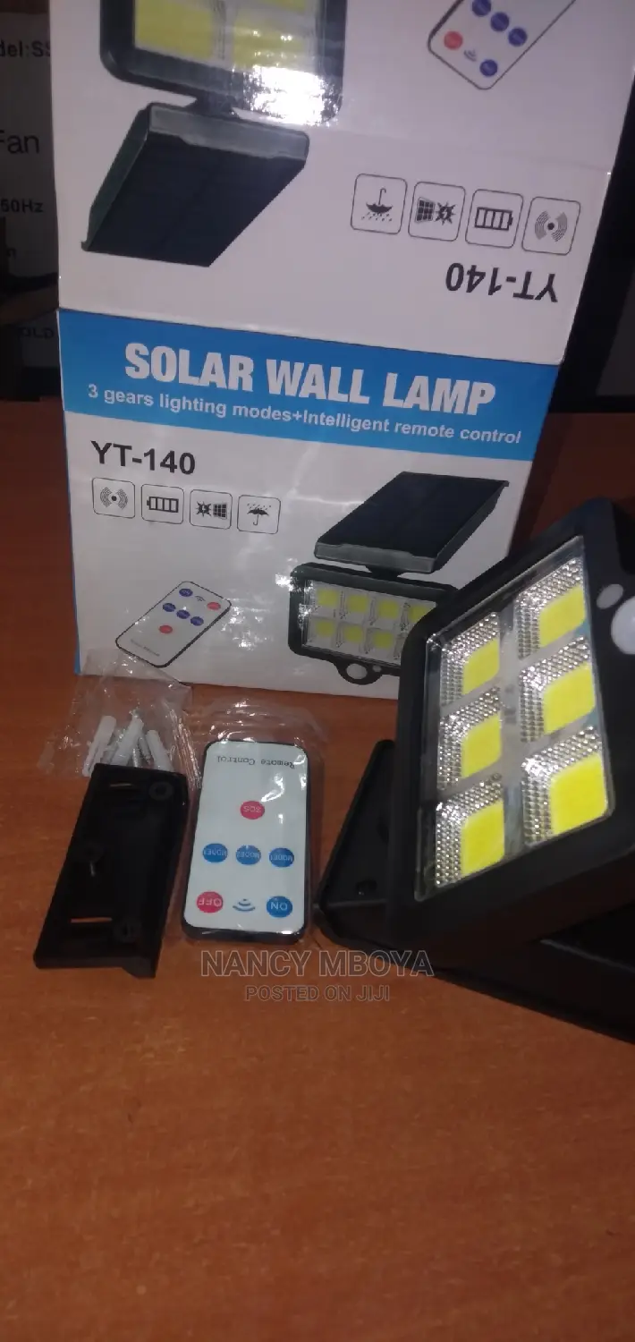 Solar Wall Lamp With Remote Control