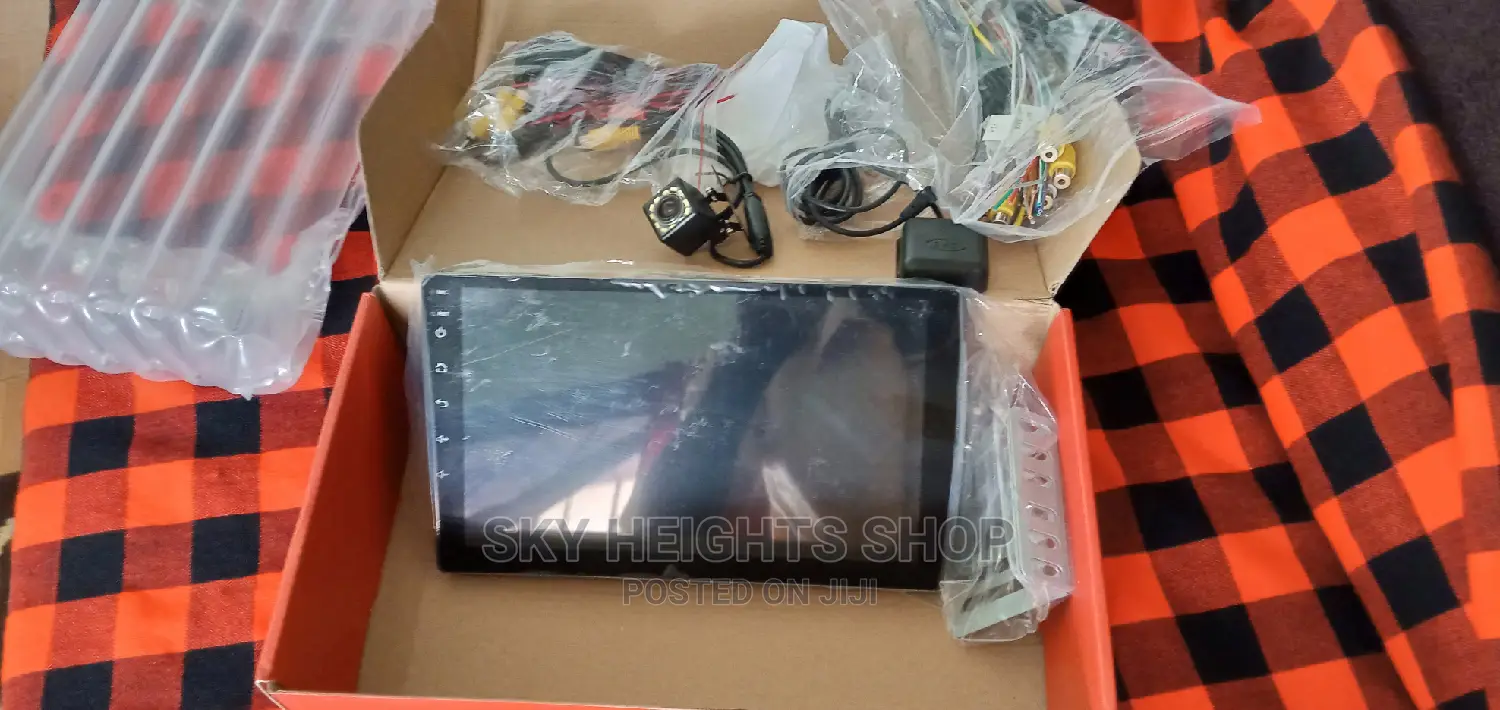 New 9" Android Radio Touch Screen +Free Hd Led Rear View Cam