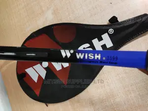 Wish Lawn Tennis Racket 2599- Blue/White