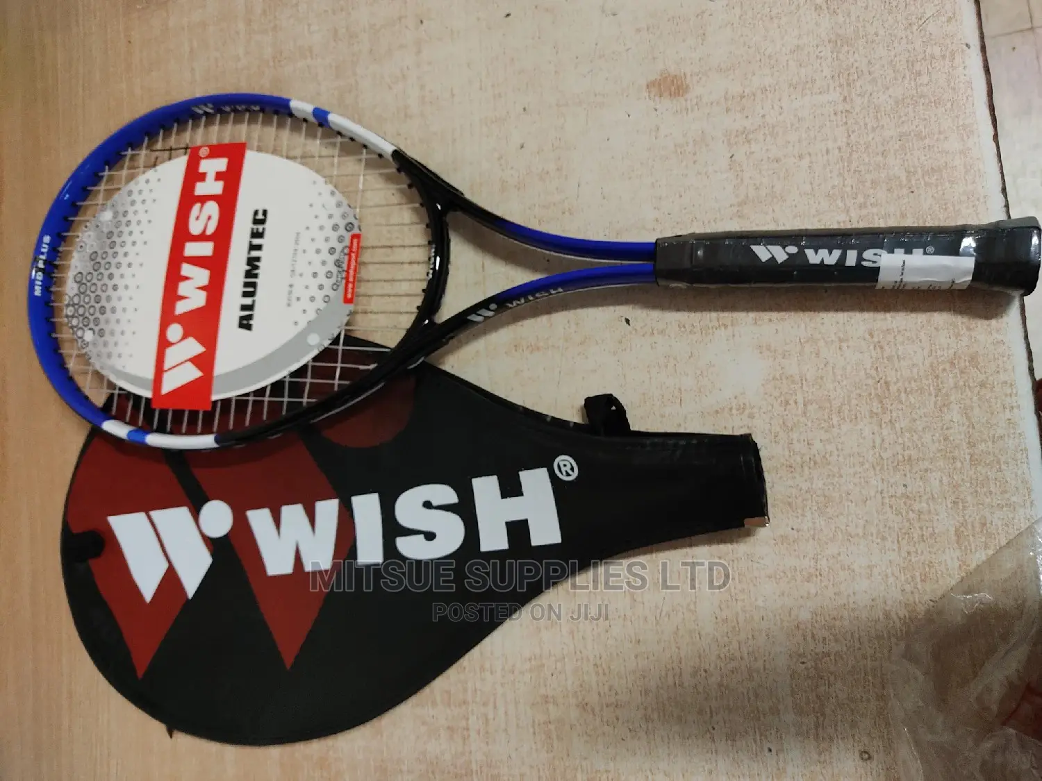 Wish Lawn Tennis Racket 2599- Blue/White