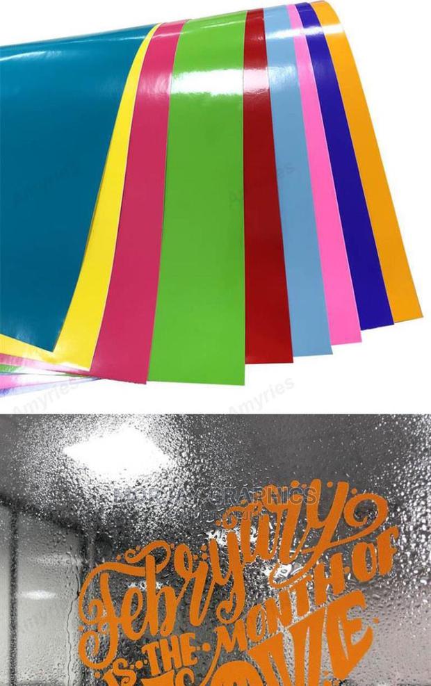 Multicolor Adhesive Craft Permanent Vinyl - main view