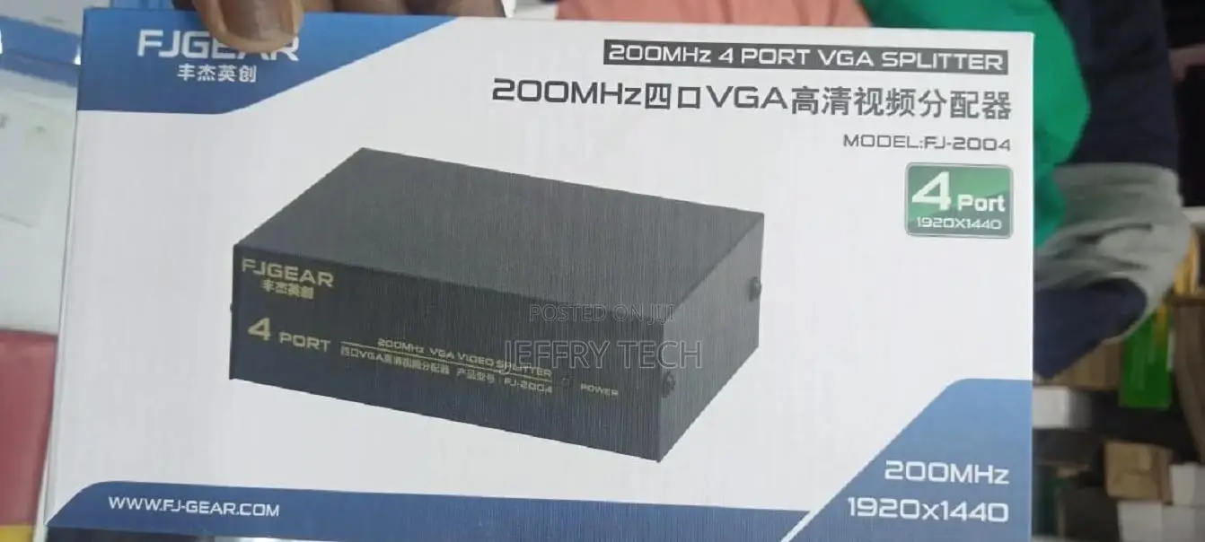 4 Port Vga Splitter