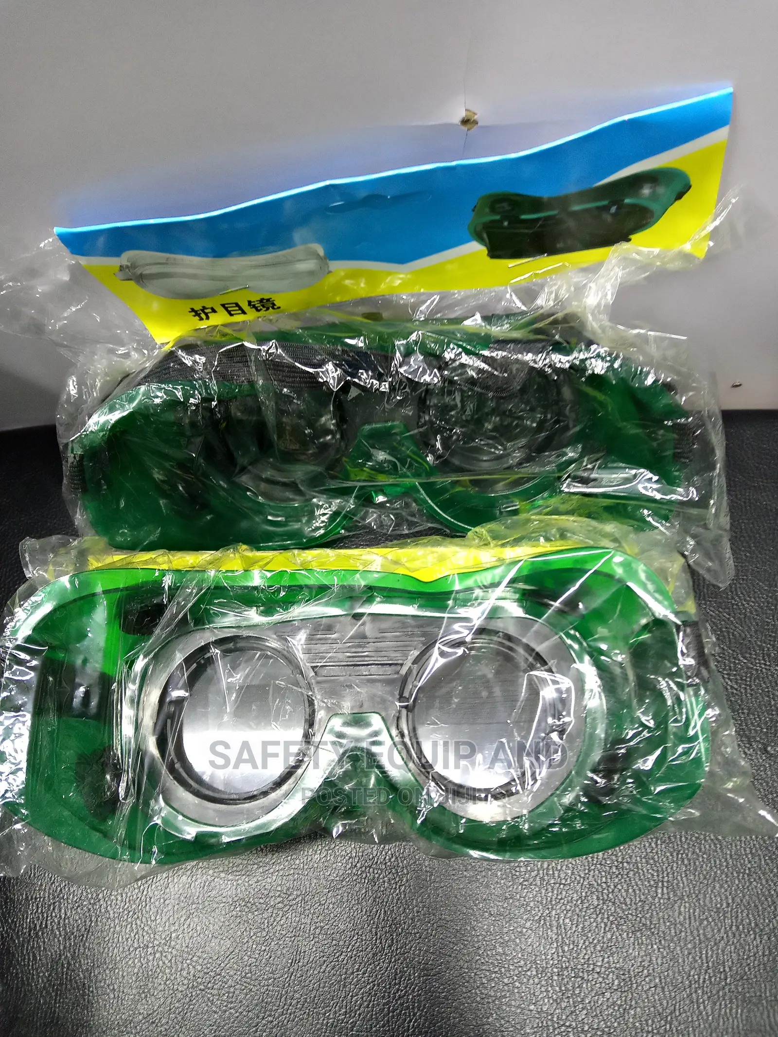Industrial Black Goggles