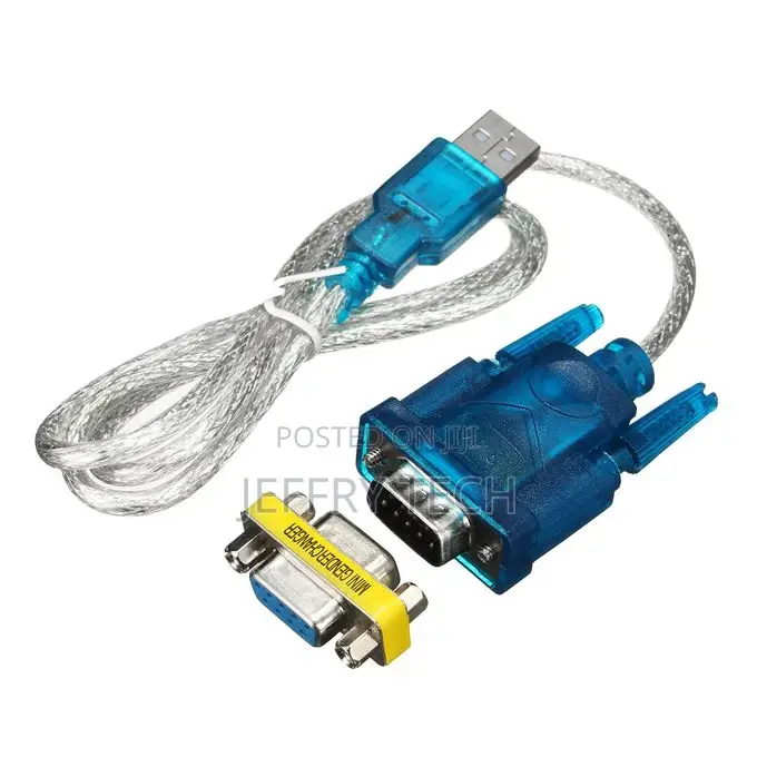 USB to RS-232 9-Pin DB9 Serial Cable Female Adapter Support