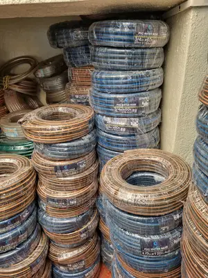 Pvc Water Pipes. Available In Different Sizes.