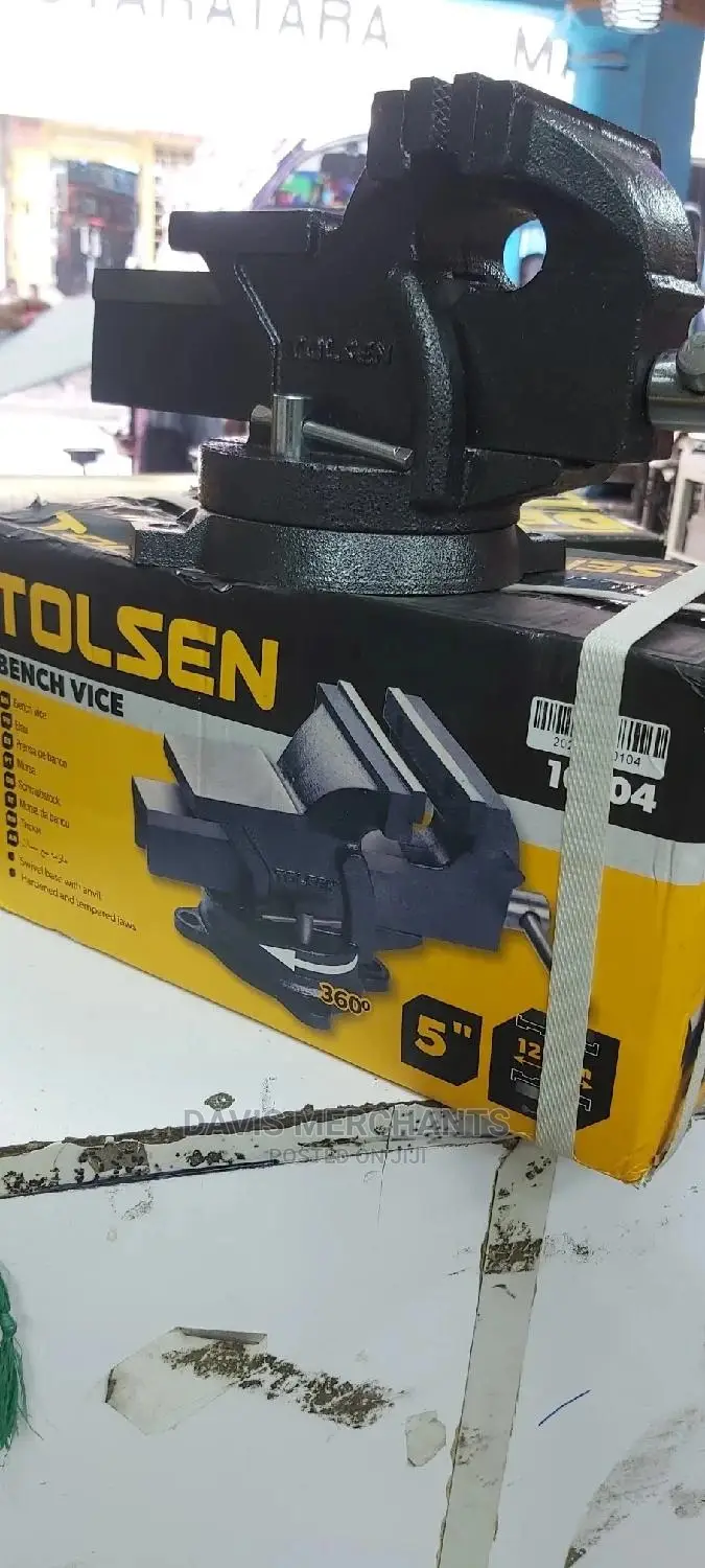 Tolsen Bench Vice 125 Mm 5"