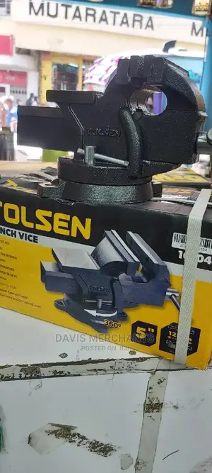 Tolsen Bench Vice 125 Mm 5"